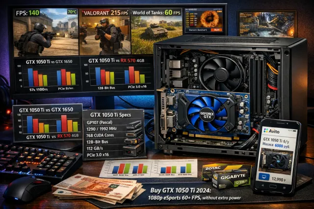 Gtx 1050 ti купить: подробный обзор, сравнение характеристик, рекомендации по выбору и покупке, производительность в играх, совместимость с ПК и советы перед заказом